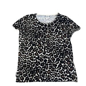 J. Crew Leopard Print Sweater - Size S